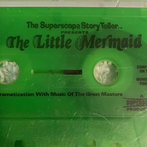 Vintage Children’s Cassette The Little Mermaid 1975 - Picture 4 of 5